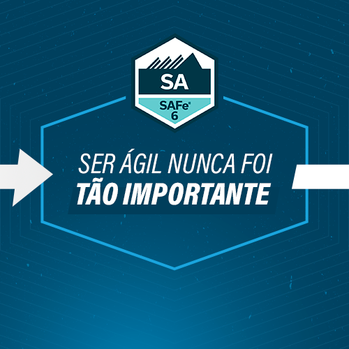 imagem com o logo do programa safe 6 e a frase "ser ágil nunca foi tão importante"