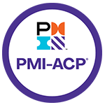 certificações na área de gestão. Imagem da certificação PMI - ACP